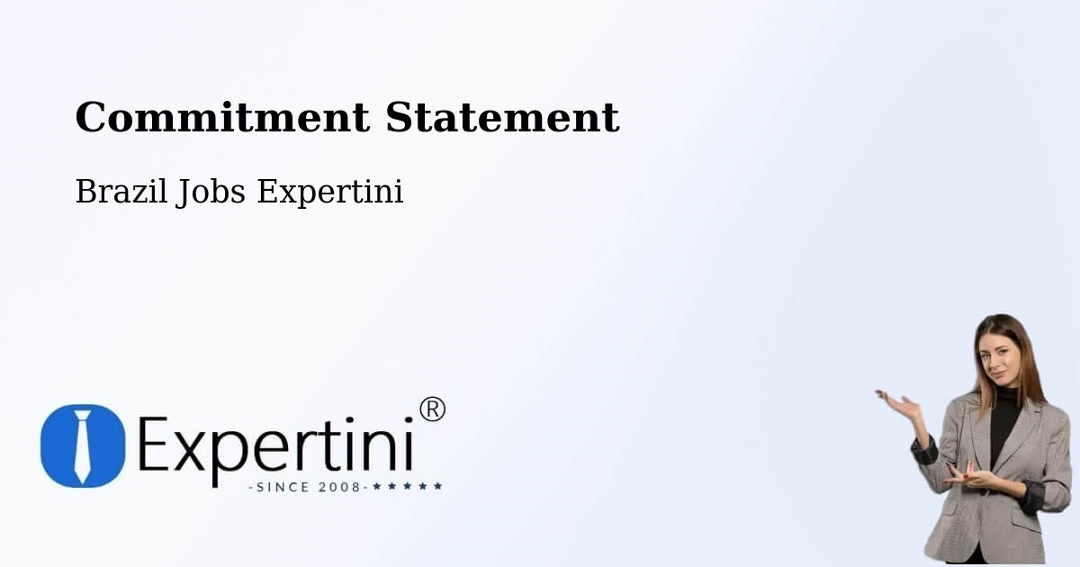 Corporate Commitment – Formosa - Brazil Jobs Expertini