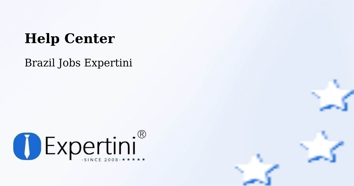 Help Center – Formosa - Brazil Jobs Expertini