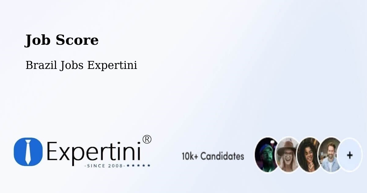 Job Score & Job Description Score Tool – Formosa - Brazil Jobs Expertini